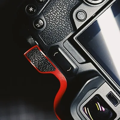 Горячий башмак Thumb Up Grip камера рукоятка для Canon EOS R - Цвет: With Sticker