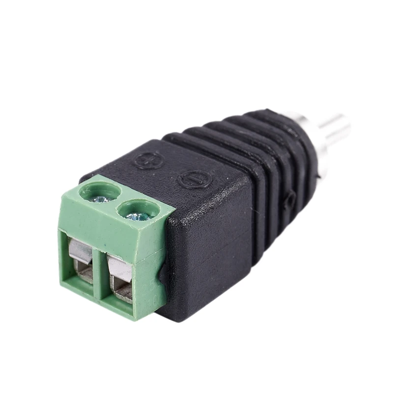 5 шт. UTP Cat5 Cat6 кабель для видеонаблюдения AV Phono RCA Штекерный адаптер