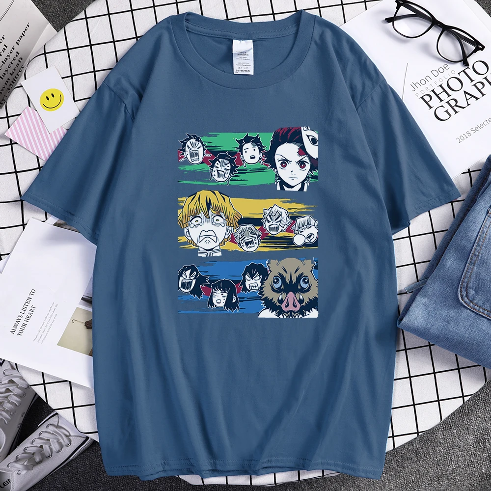Женские футболки в стиле ретро с принтом из аниме изображением рассеянного