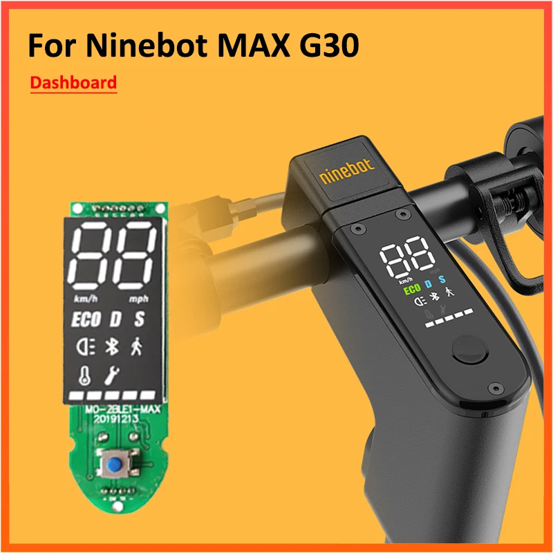 Placa de circuito de tablero de instrumentos, piezas de repuesto para patinete eléctrico Ninebot MAX G30