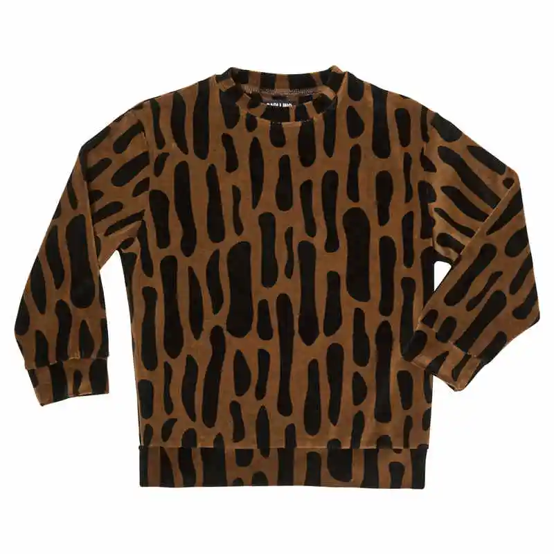 exercise clothing sets	 2019 carlijnq boy girl leopard geometry children's sweater suit casual leggings sweater children's clothing baby boy clothing sets cheap	