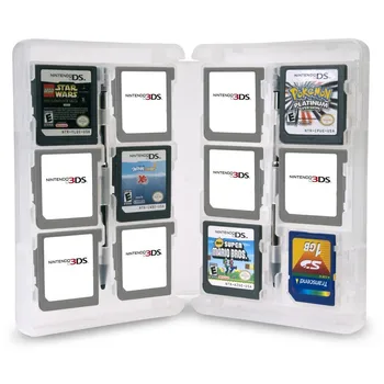

28 In 1 Plastic Game Card Case Portable Hard Shell Anti Dust Box Storage Shockproof Travel Holder Protective For Nintendo DS 3DS