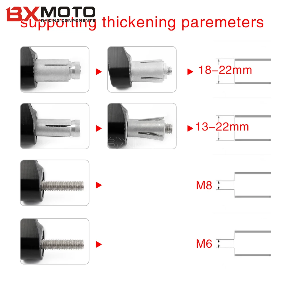 Мотоциклетные аксессуары универсальные ручки руля защитные рычаги тормоза и