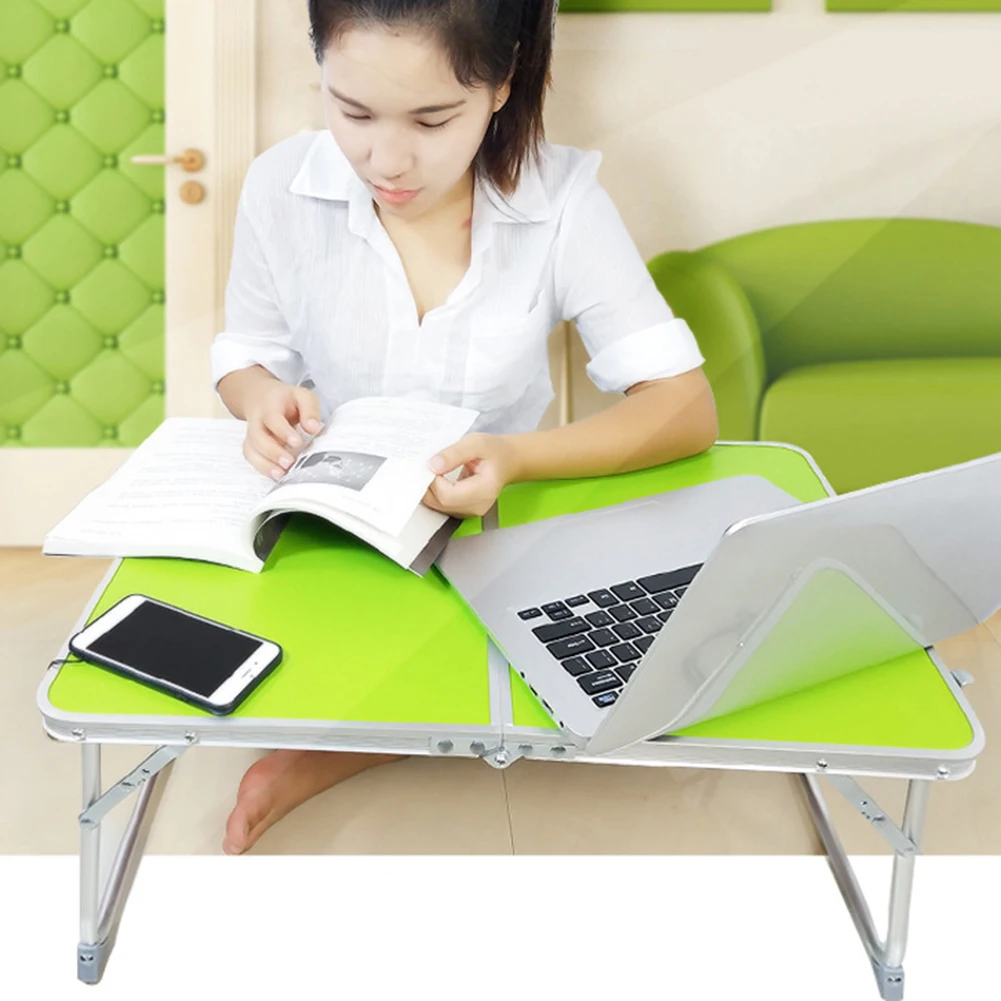 Складной металлический сплав Ноутбук Настольная подставка держатель ноутбук для пикника открытый стол