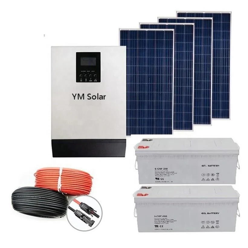 

YM Easy to Install Off Grid Solar System 1KW 2KW 3KW 4KW 5KW Photovoltaic Solar Power Kit