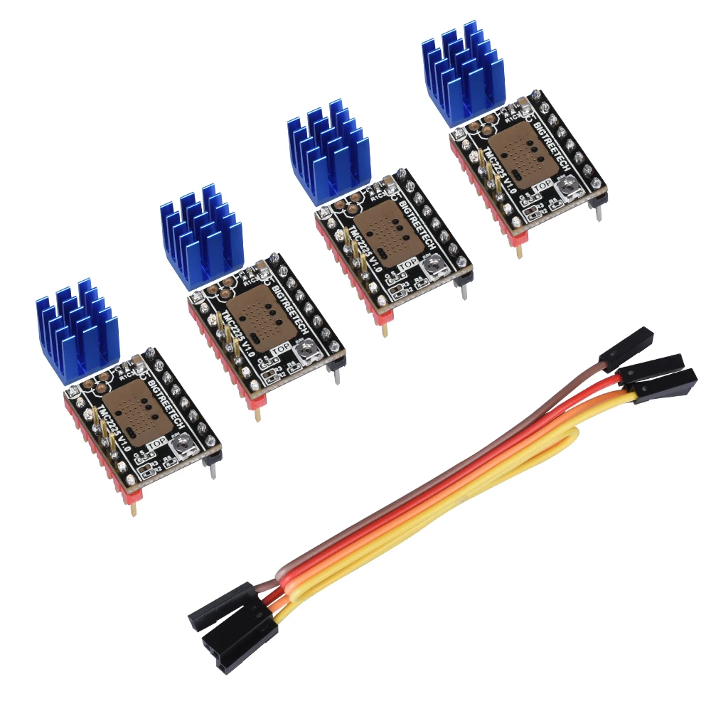 Драйвер BIGTREETECH TMC2225 V1.0 плата шагового двигателя UART Stepstick TMC2208 TMC2209 для платы