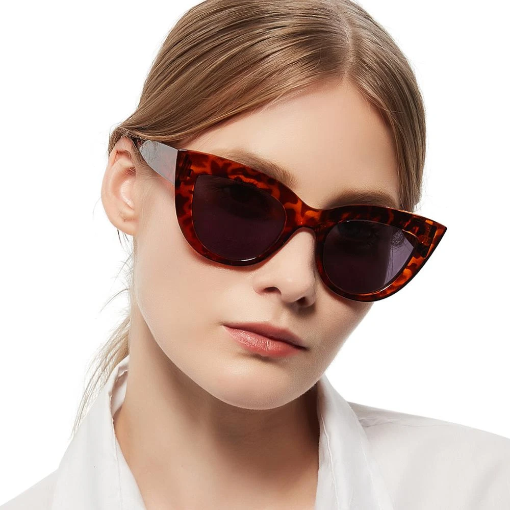 MARE AZZURO gafas de sol de lectura para mujer, anteojos de sol de estilo Vintage para ordenador, con aumento de ojo de gato|Gafas de lectura - AliExpress