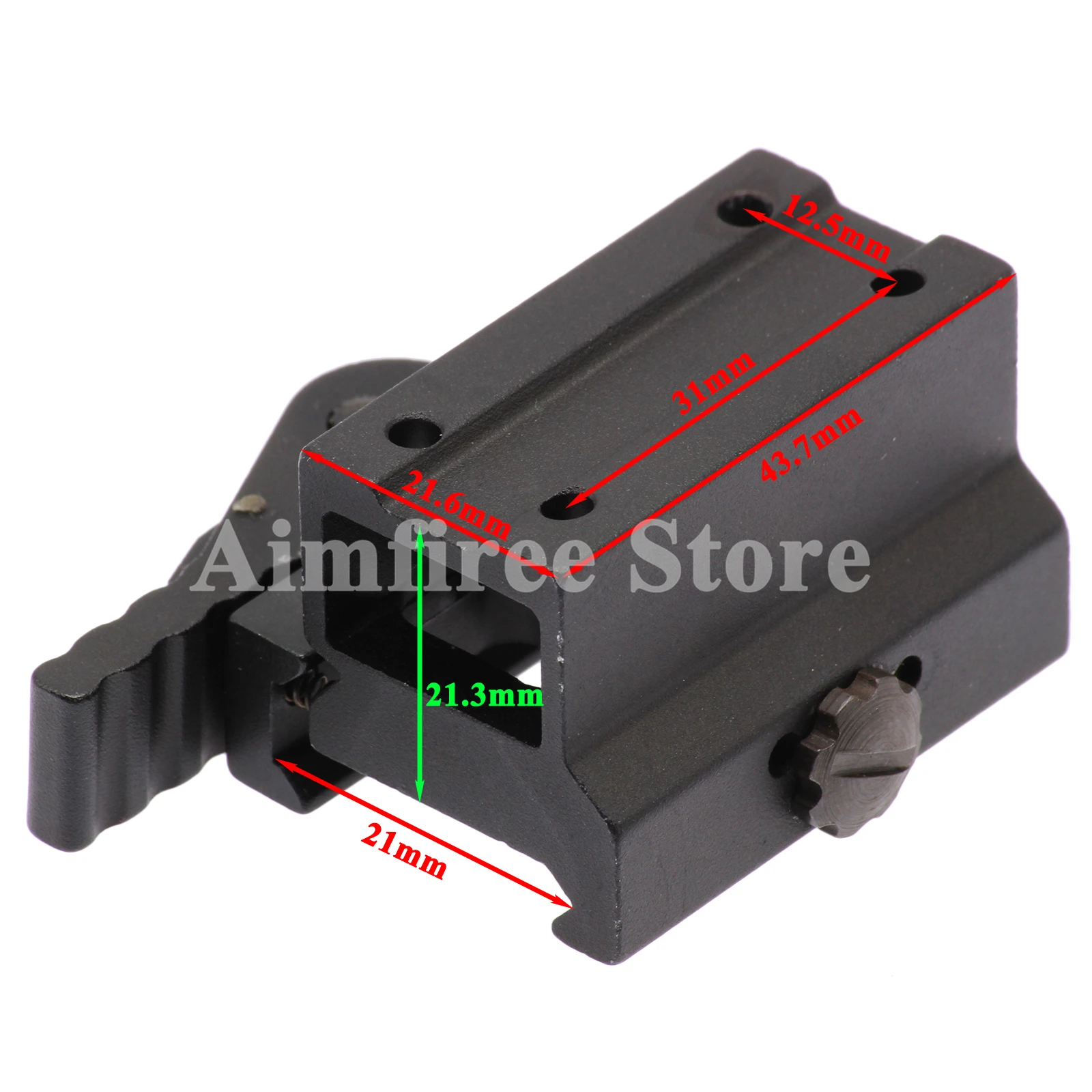 Тактический QD оптический прицел крепление Quick Release для MRO Red Dot прицелы