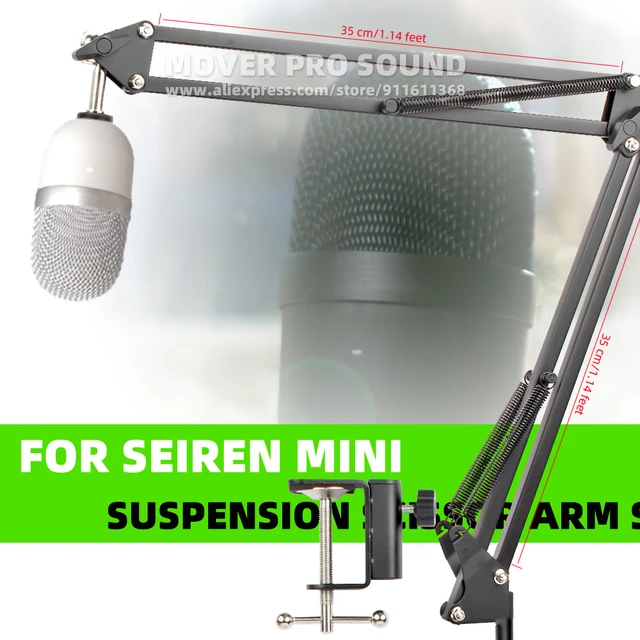 Desktop Suspension Microphone Stand For RAZER SEIREN Mini Mic Tabletop  Recording Hanging Bracket Boom Arm Rack Scissor Mount - AliExpress