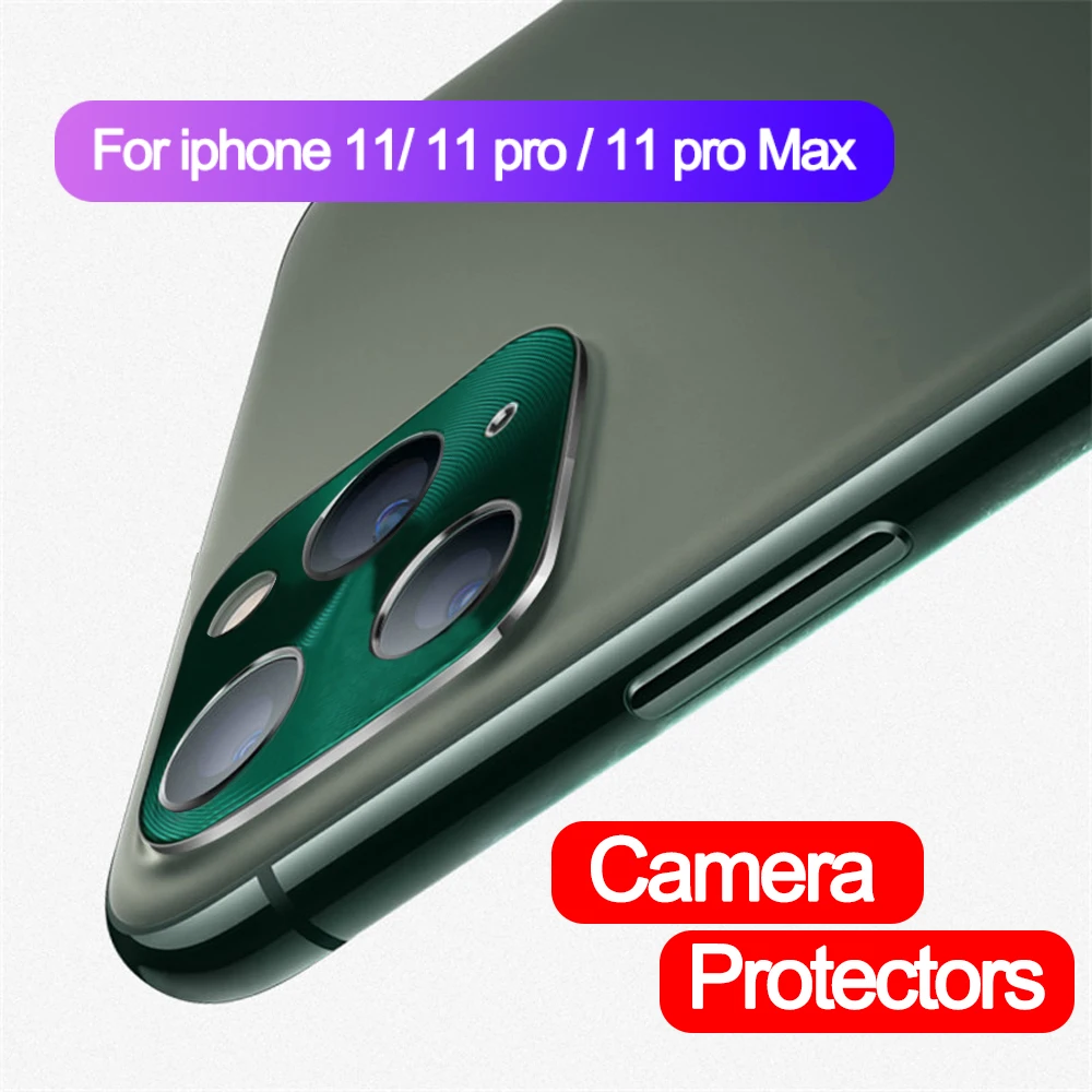 Защитный чехол для объектива камеры металлический корпус iPhone 11 Pro Max алюминиевый