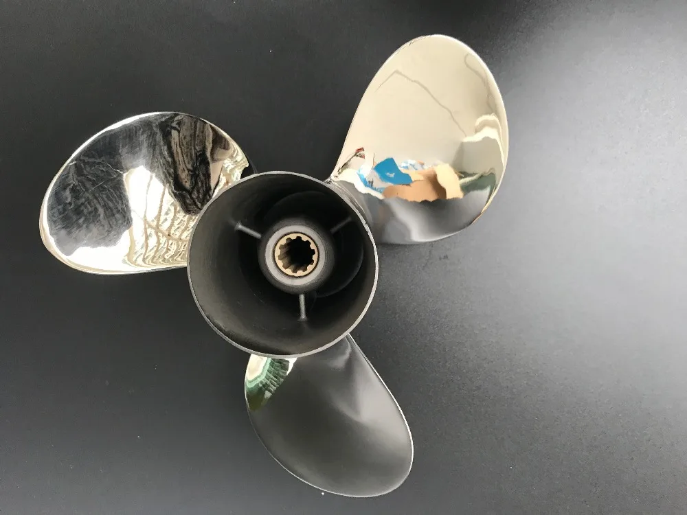 9.9x13 For honda 25-30HP Outboard Engine STAINLESS STEEL Propeller boat accessories marine propellers