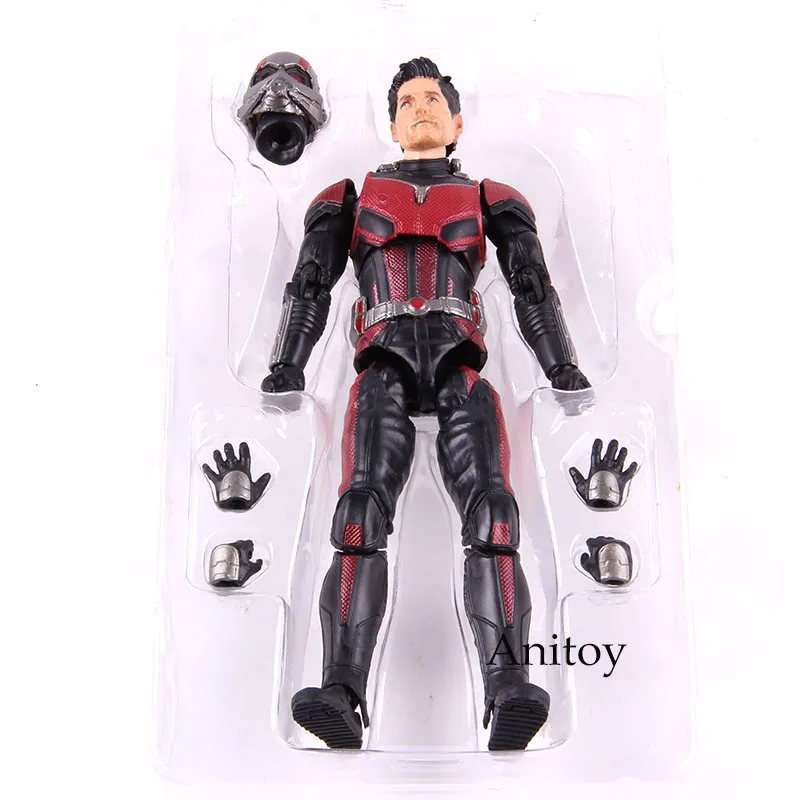 no colorful box Marvel Antman фигурка Мстители эндшпиль муравей супергерой Скотт Лэнг Муравей Человек фигурка ПВХ Коллекционная модель игрушки - Цвет: no colorful box