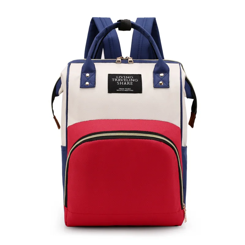 

2018 New Style Multi-color Diaper Bag Mom And Baby Multi-functional Tin Foil Insulated Bag Pregnant Women Maternity Package