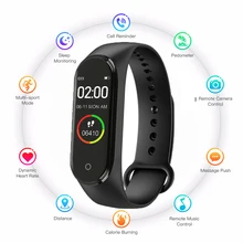 Модный бренд, модные спортивные Смарт M4 новые часы для мужчин и женщин, монитор сердечного ритма, кровяного давления, многофункциональный браслет для здоровья