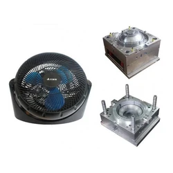 Moldes plásticos personalizados do fã da eletrônica