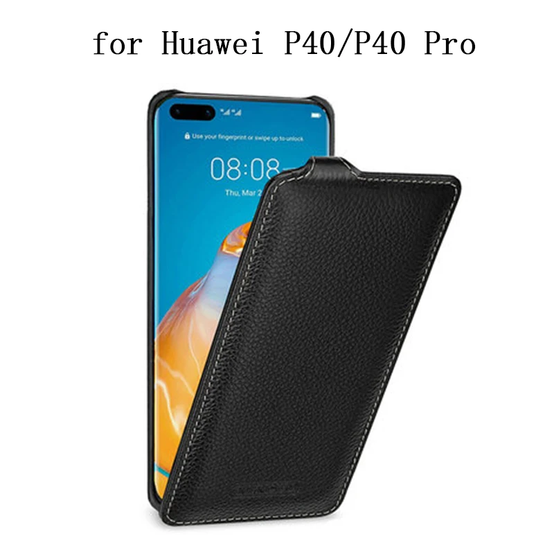 

Genuine Leather Case for Huawei P60 Carcasa Flip Phone Cover for Huawei P40/P50 Fundas Skin P60 Pro Coque P50PRO P40PRO Bag