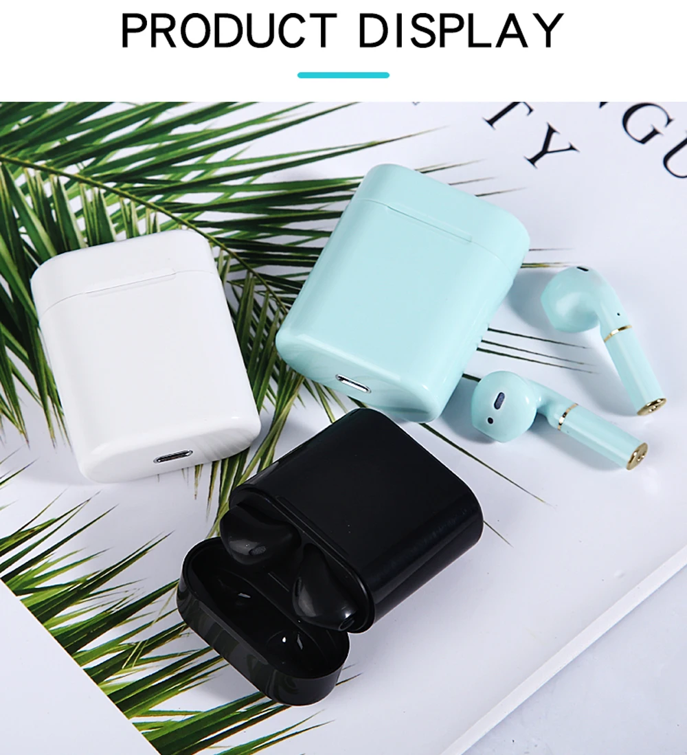 Новые беспроводные наушники Bluetooth 5,0 TWS, наушники Blutooth, спортивные наушники, игровая гарнитура, телефон PK Airdots