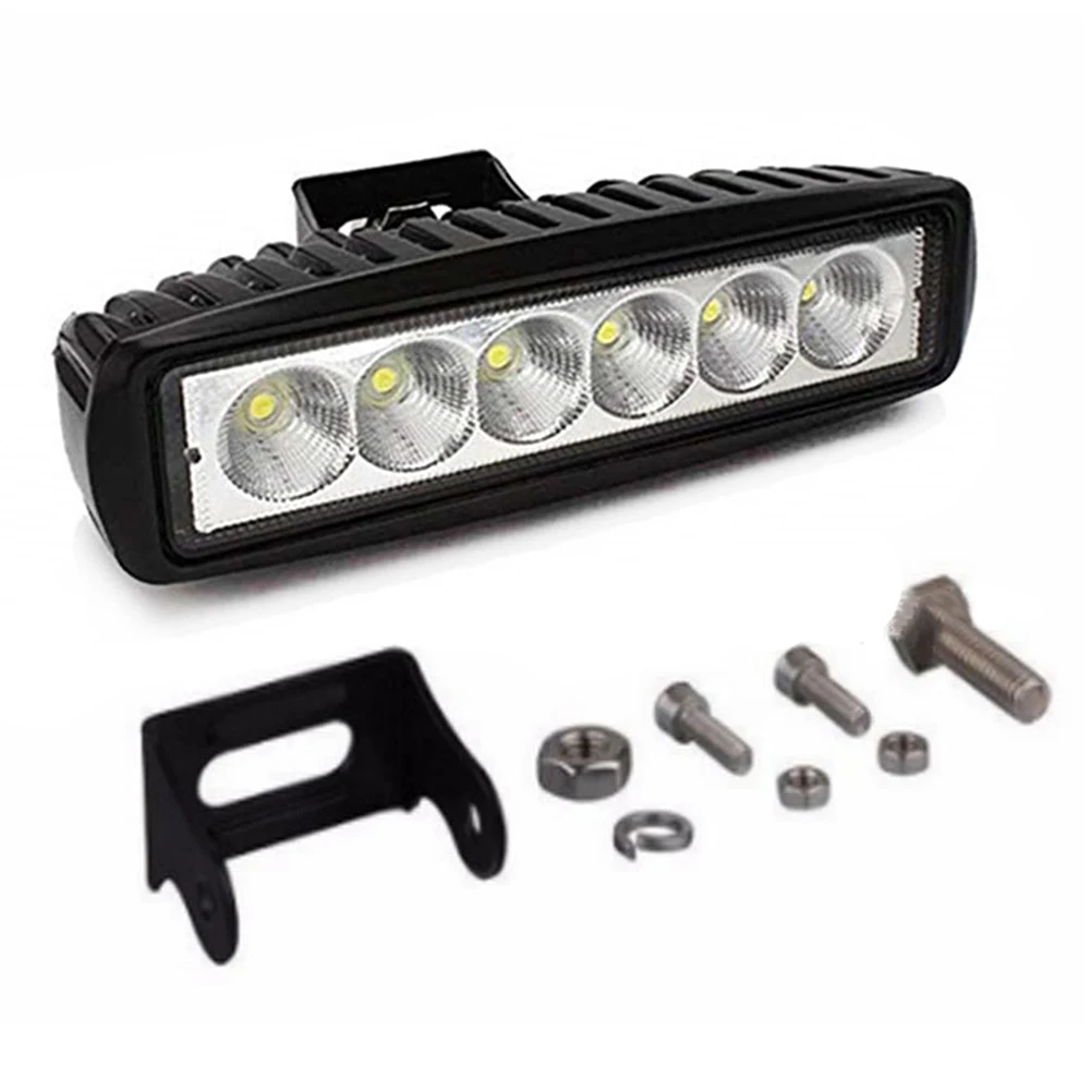 

2Pcs 12V Boat Marine LED Light White Flood Light Bar Deck Dock Spotlights Waterproof for Pontoon Fishing Truck SUV Off-Road