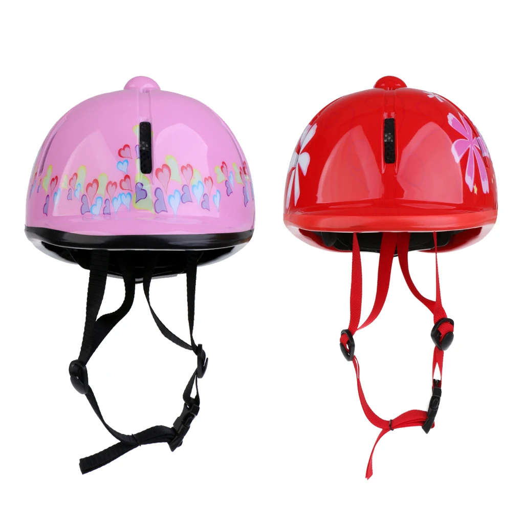 

Children Horse Riding Safety Helmet, Adjustable Vented Child Kids Equestrian Sports Head Protective Gear - Pack of 2