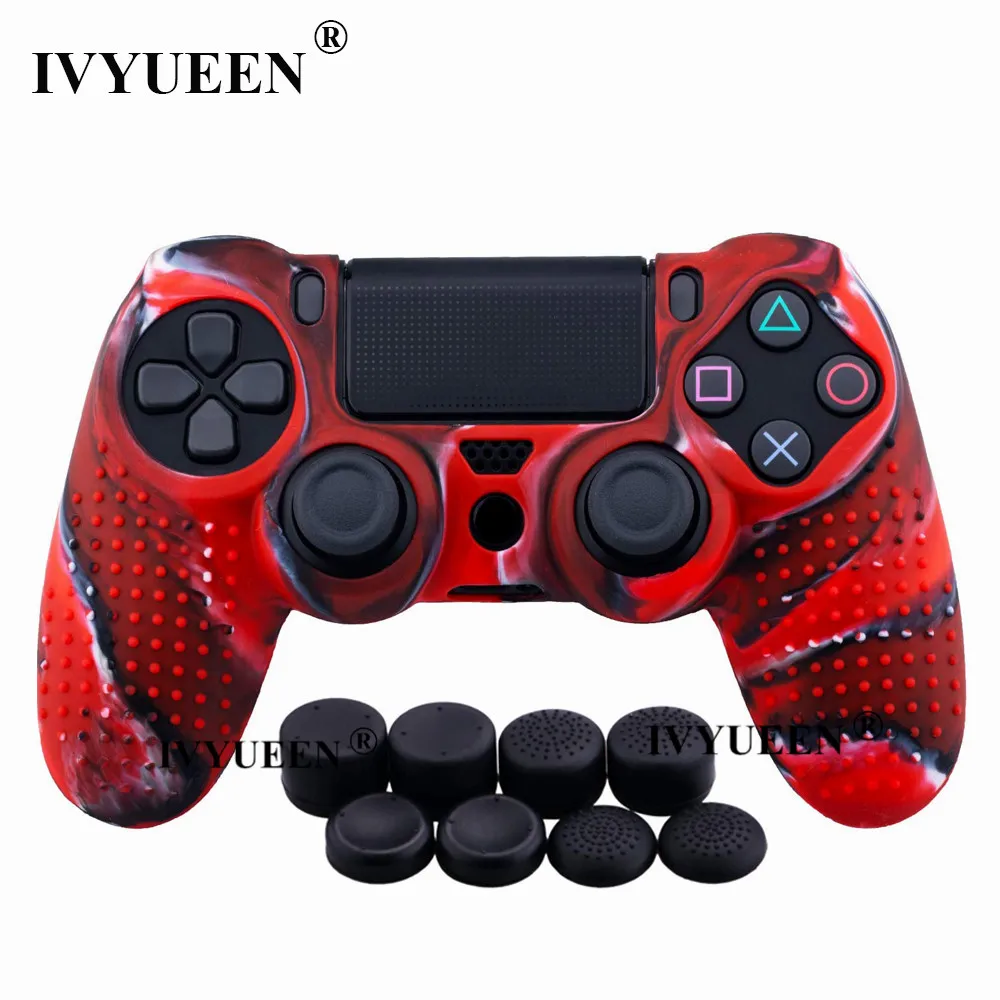 for PlayStation dualshock 4 ps4 Pro slim controller protective skin silicone case 03
