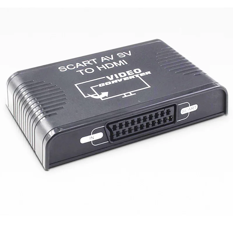 S- Ʈ AV Scart-HDMI ȯ ġ ڽ, 3-in-1 Scart + S- Ʈ AV RCA-HDMI ȯ