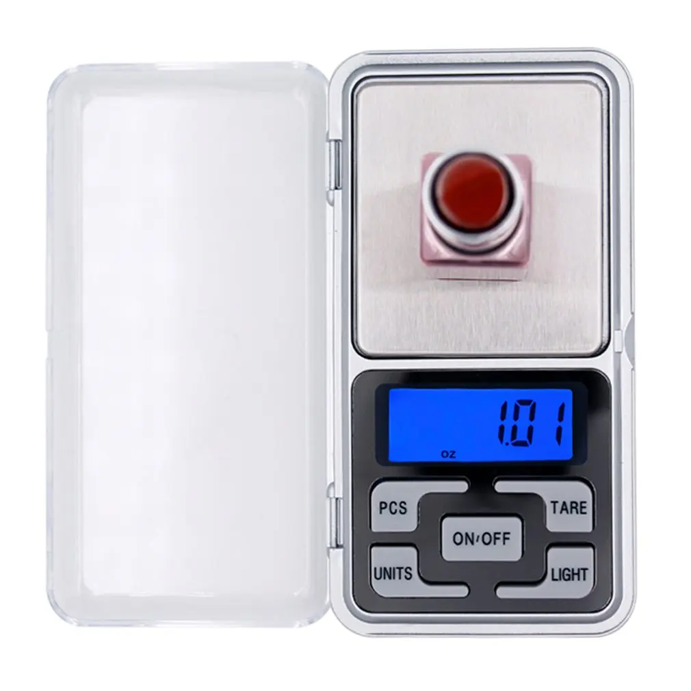 

0.1g High Precision Electronic Scale Jewelry Scale Mini Herbal Weighing Scale Portable Kitchen Baking Scale