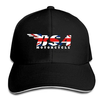 

BSA Logo Print Baseball Cap Fashion Men Women Summer Golf Cap Trucker Cap