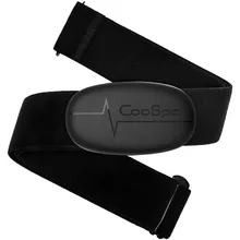 CooSpo-Correa con dispositivo de control del ritmo cardíaco para Garmin Wahoo, Sensor de ritmo cardíaco, resistente al agua, Bluetooth 4,0, ANT +, H6M