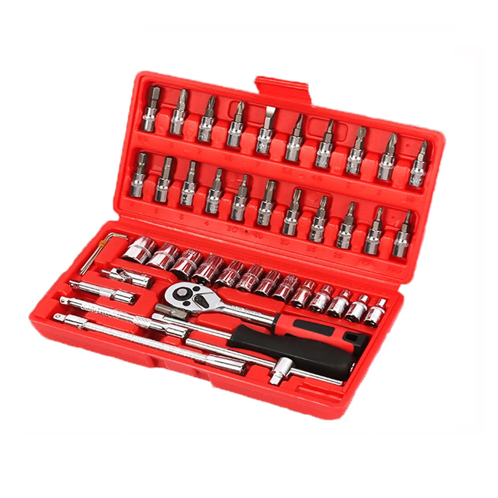 

Car Combination Tool set of keys with a ratchet Wrench Set Auto Repair Tool Car Repair A Set of Car Tools