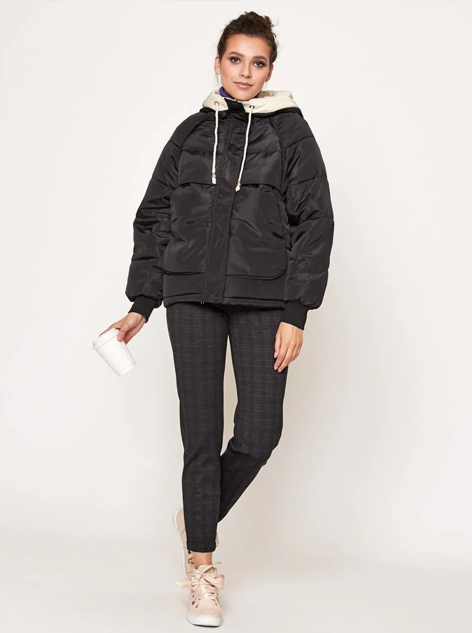 FORERUN, зимняя женская куртка, плюс размер, 3XL, меховое пальто с капюшоном, женская, 8 цветов, однотонная, Повседневная парка, утепленные куртки, Winterjas Dames