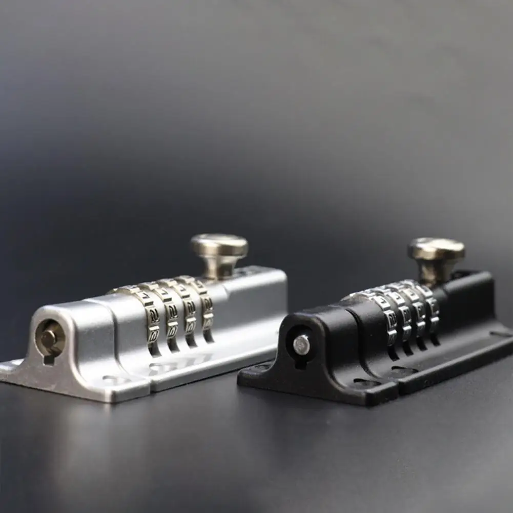 Black/Silver Color Safe Modern Simple Sliding Door Bolt Code Lock Widely Used Door Bolt Code Lock Safe for