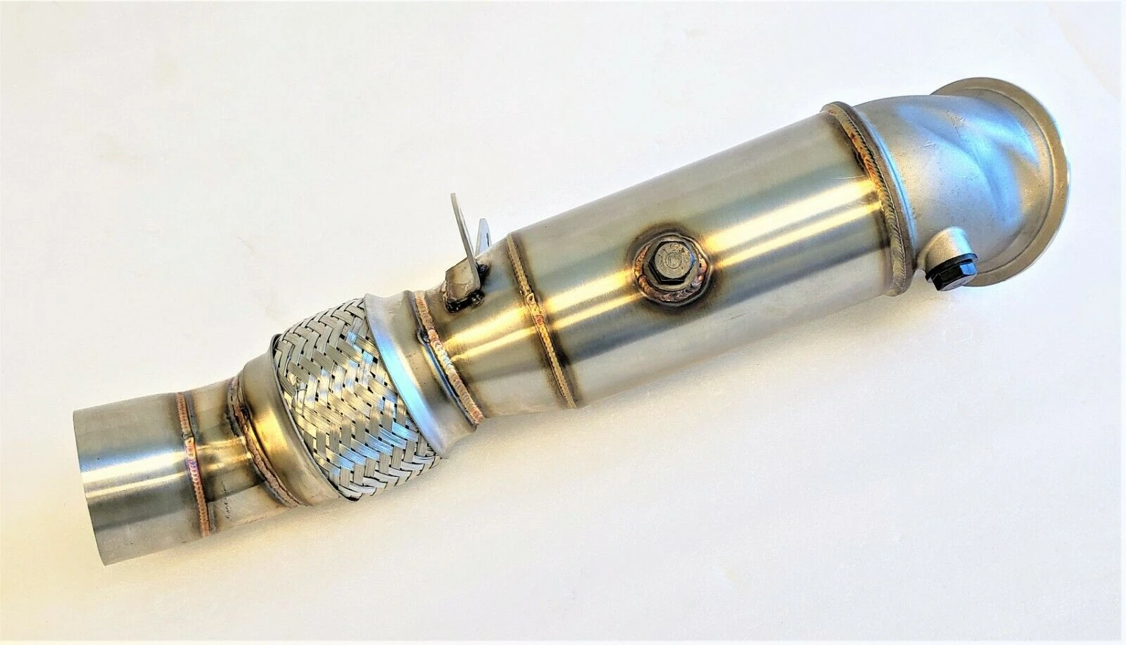 4" Downpipe For BMW 535i/ix 640i/ix X5 X6 F10/F11/F07/F12/F06 F15/F16 ...