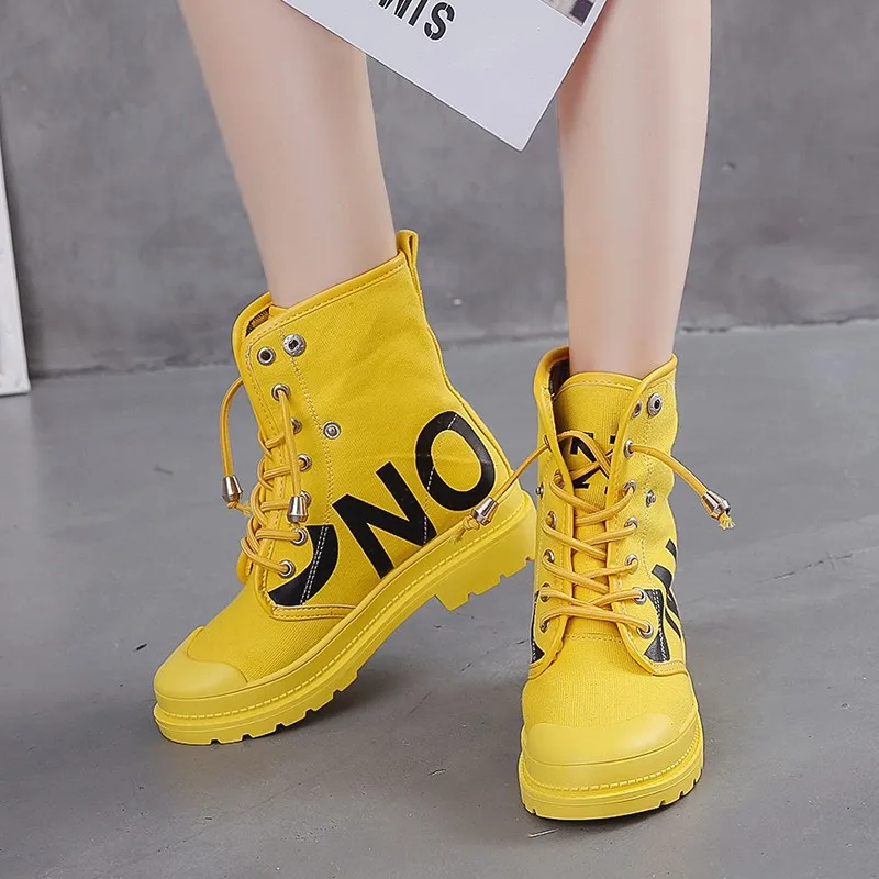 Zapatos vulcanizados de plataforma para mujer, Zapatillas de malla con cordones, Zapatos casuales de caminata, suaves