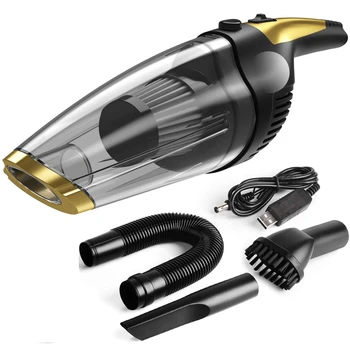 

Handheld Vacuum, Powerful Suction Portable Vacuum Cleaner for Home and Car Wireless Vacuum Cleaner USB Charge