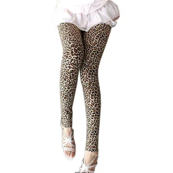 

Women Sexy Pants Leopard Printed Stretch Leggings Lady Girls Trousers S55