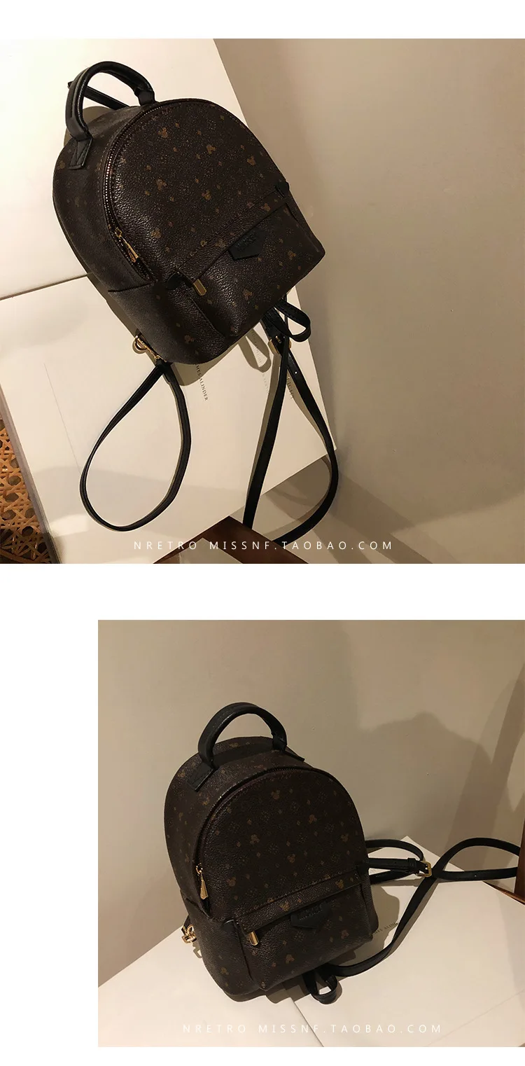 Рюкзак "Микки" женский рюкзак для путешествий винтажная женская сумка на плечо Высококачественная женская школьная сумка для хранения Mochila Feminina
