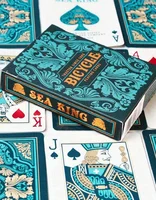أوراق لعب Sea King USPCC قابلة للتجميع بحجم البوكر وألعاب البطاقات خدعة سحرية للساحر 2