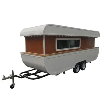 

New Arrival Outdoor Kitchen Fast Food Truck With Cooking Equipment China Factory Mobile Food Truck For Sale Europe