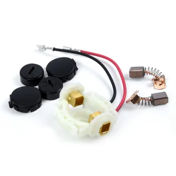 

2019 Armature Carbon Brushes For MAKITA DGA452RMJ Brush Holder Cap Cover Kit