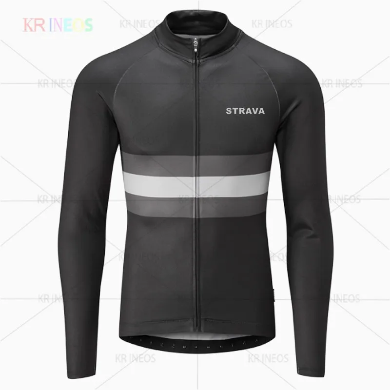 Комплект одежды для велоспорта STRAVA Pro летняя дышащая рубашка с длинным рукавом и