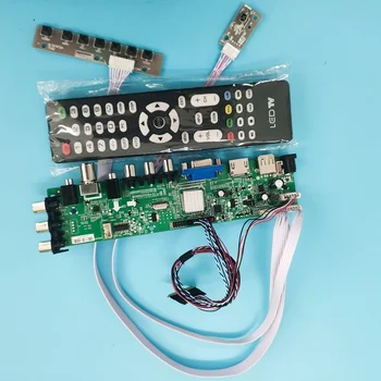 

Kit For LP156WH4-TLC1 /LP156WH4-TLC2 controller board digital 1366X768 Signal 15.6" remote DVB-T2 TV USB HDMI VGA AV LED 40pin