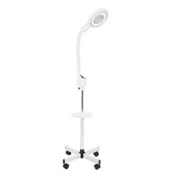 

Nails LED Tattoo Nail Art Omni-Directional Wheel Adjustable Cold Light 8X Magnifier For Nails