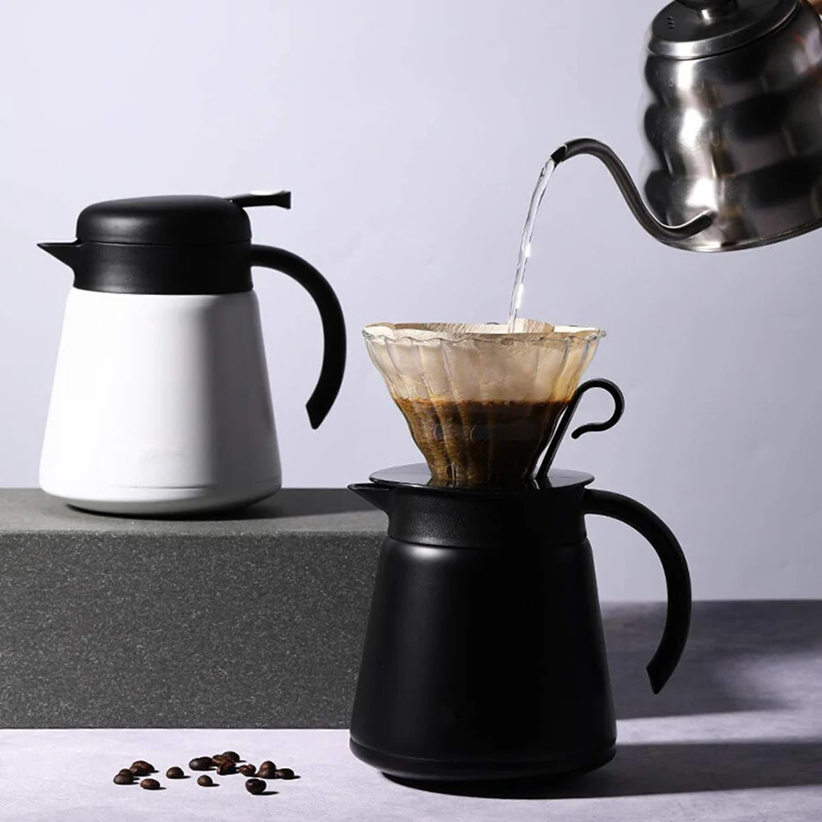 Нержавеющая сталь термальный кофе Carafes двойной стены вакуумной изоляцией 27 унций