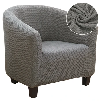 

Knitter Jacquard Sofa Armchair Seat Cover Elastic Coffee Tub Sofa Armchair Seat Cover Protector Slipcover Home Chair Decor NEW