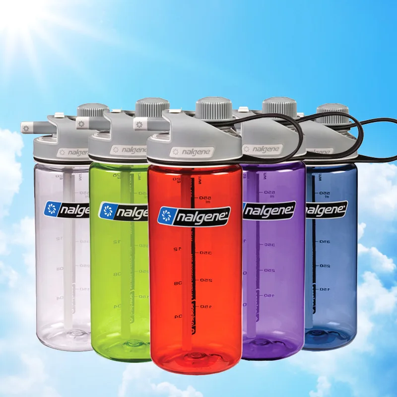 Nalgene открытый спортивный чайник для воды Многофункциональная Пластиковая чашка на присоске 590 мл герметичная походная велосипедная дорожная бутылка