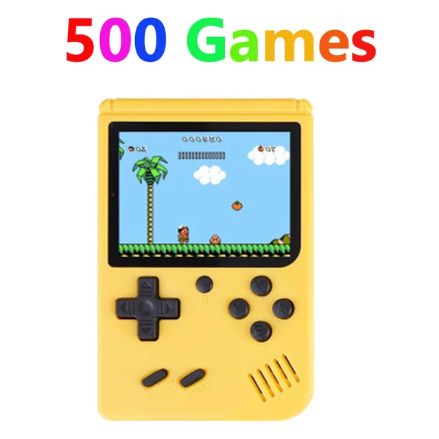 Yellow Coolboy ретро мини 2 портативная игровая консоль эмулятор встроенный 168 игры видеоигры портативная консоль - Цвет: Yellow