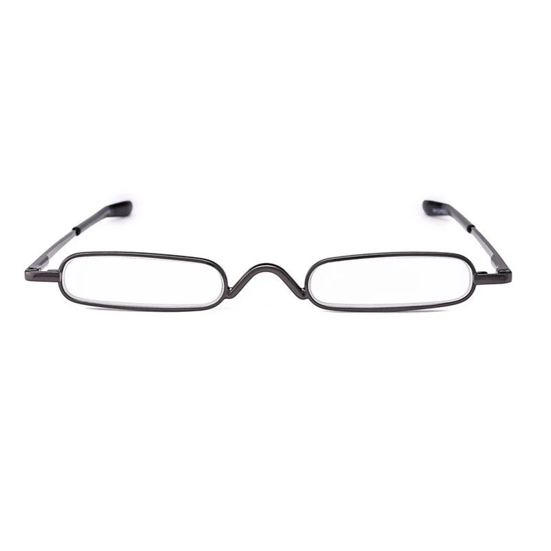Skup Presbyoic lekki przenośny czarny złoty czerwony rama Clear Lens Spectaacles okulary do czytania okulary Box Unisex kobiety mężczyźni 809 192