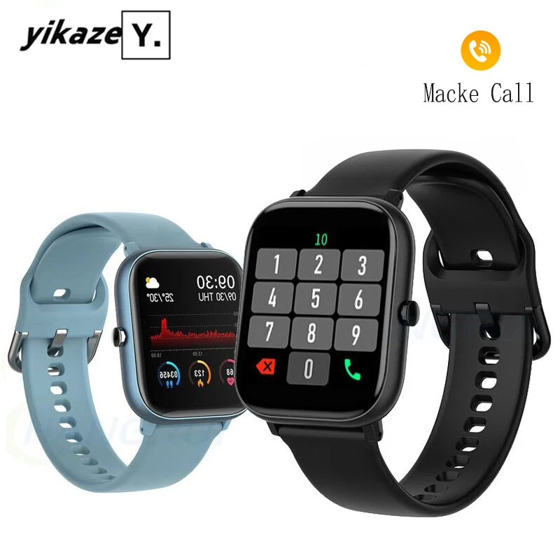 

Smart Watch 2020 Men Women 1.54inch Full Touch Waterproof Fitness Tracker Bluetooth Call Heart Rate Monitor Watch PK P8 Y68 I5