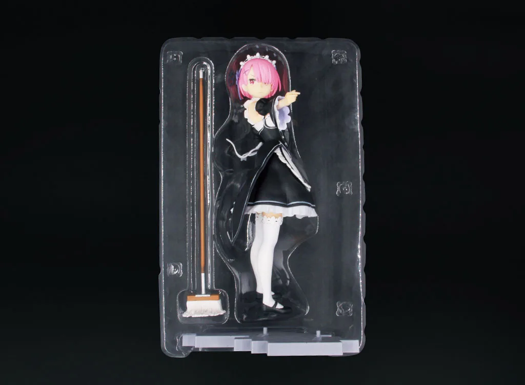 Аниме Re: Zero-Based a Different World Life Ram Maid Costume Mop 1/7 в коробке Garage Kit