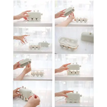 

300ml Ultrasonic Humidifier Retro Mini Train USB Aroma Air Diffuser Essential Oil Mist Maker Fogger With Color LED Light